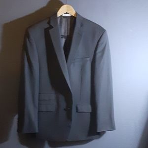 42R Joseph Abboud  grey wool 2 button blazer